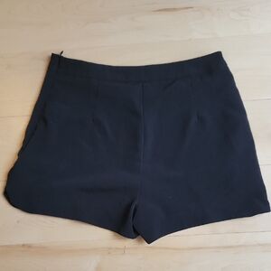 Lush Black High Waist Shorts